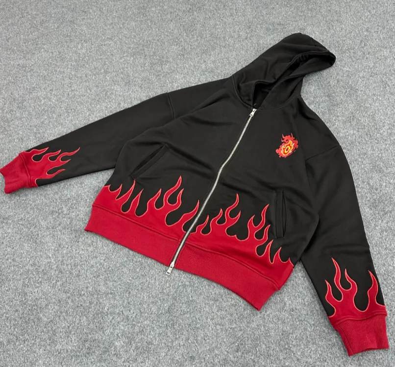 Sweat zippé Rengoku Demon Slayer — Demon Slayer SENKYRA SAMA, vue 1