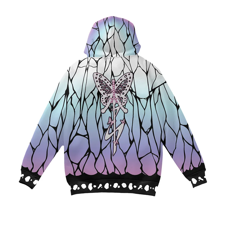 Hoodie femme Shinobu Demon Slayer — Demon Slayer SENKYRA SAMA, vue 1