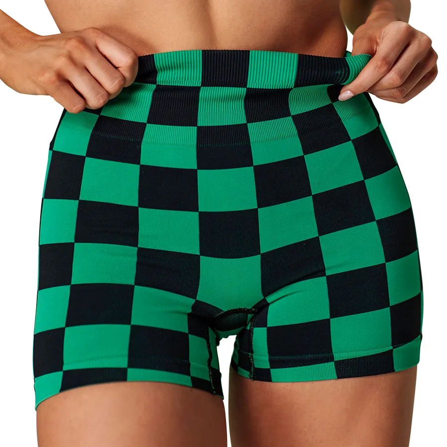 Short taille haute femme Tanjiro Demon Slayer — Demon Slayer SENKYRA SAMA, vue 1
