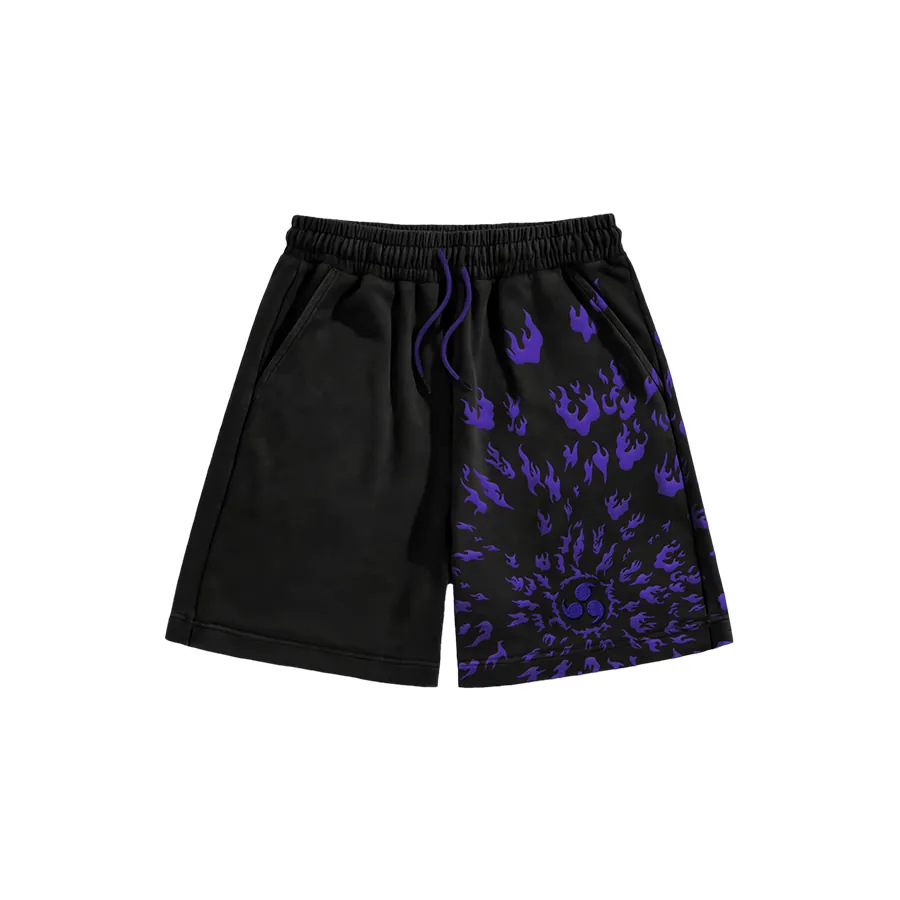 Short en coton Sasuke Naruto — Naruto SENKYRA SAMA, vue 1