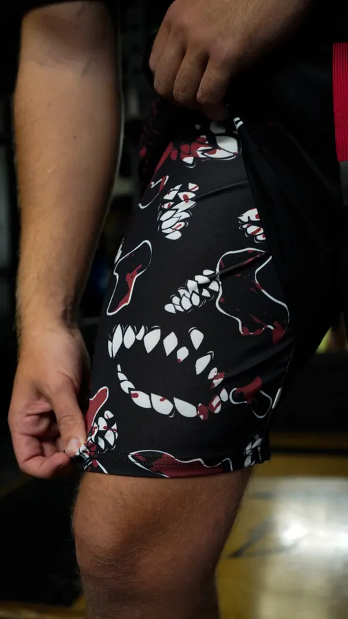 Short de sport Muzan Demon Slayer — Demon Slayer SENKYRA SAMA, vue 1