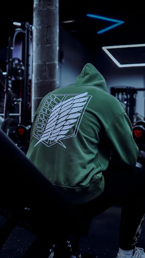 Hoodie Bataillon d'exploration Attack on Titan — Attack on Titan SENKYRA SAMA, vue 1