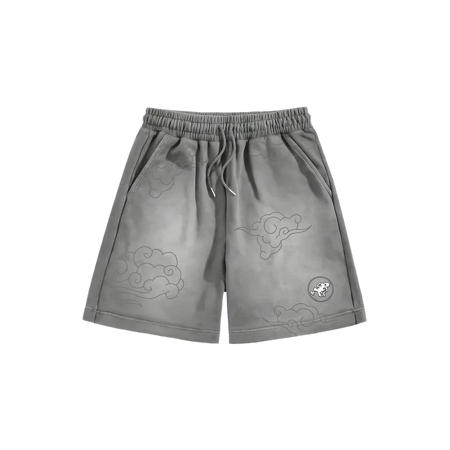 Short en coton Luffy One Piece — One Piece SENKYRA SAMA, vue 1