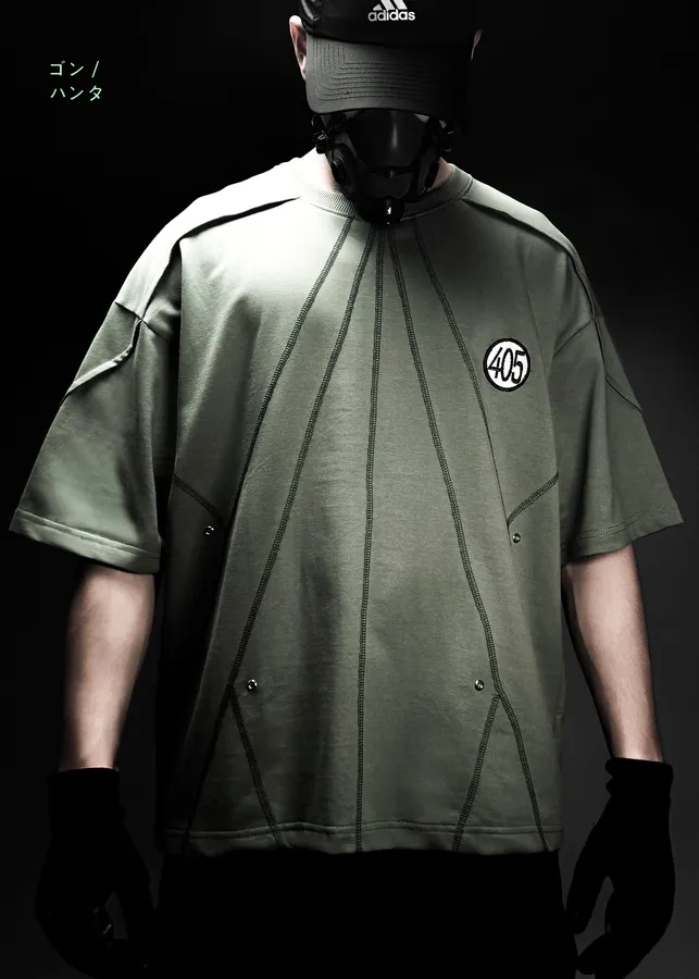 T-shirt oversize Gon Hunter x Hunter — Hunter x Hunter SENKYRA SAMA, vue 1