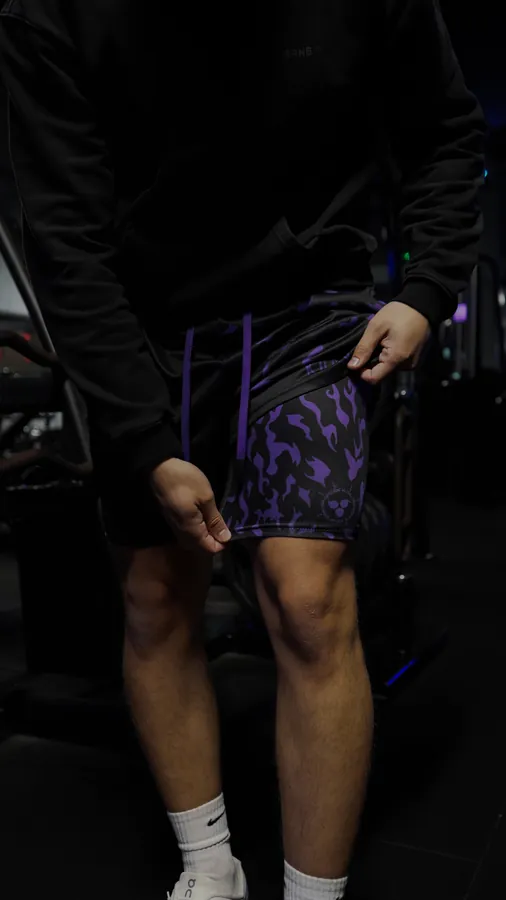 Short de sport Sasuke Naruto — Naruto SENKYRA SAMA, vue 1
