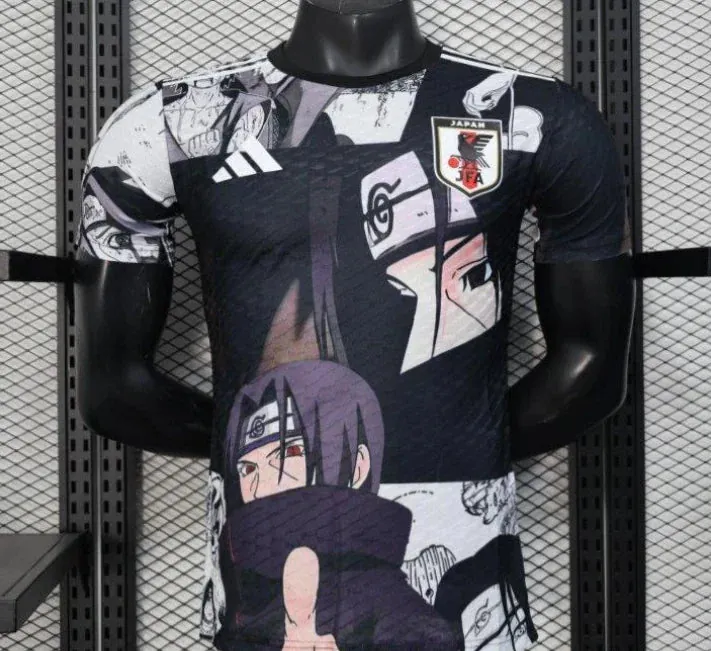 Maillot Itachi Naruto — Noir & blanc — Naruto SENKYRA SAMA, vue 1