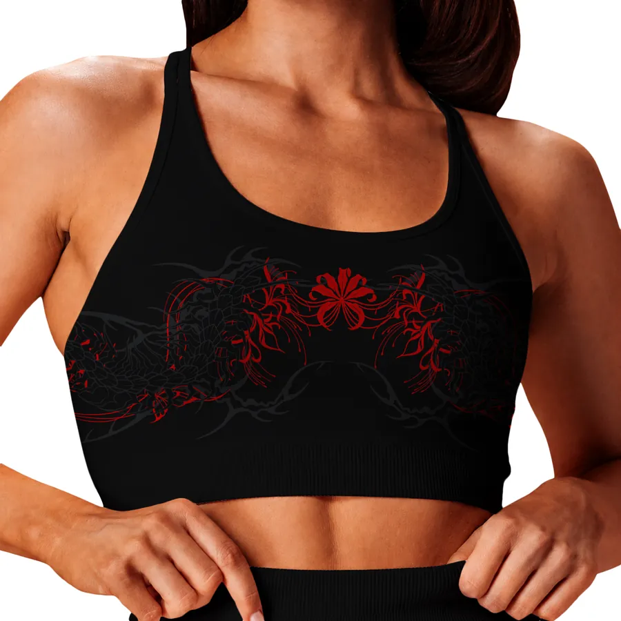 Brassière de sport femme Kaneki Tokyo Ghoul — Tokyo Ghoul SENKYRA SAMA, vue 1