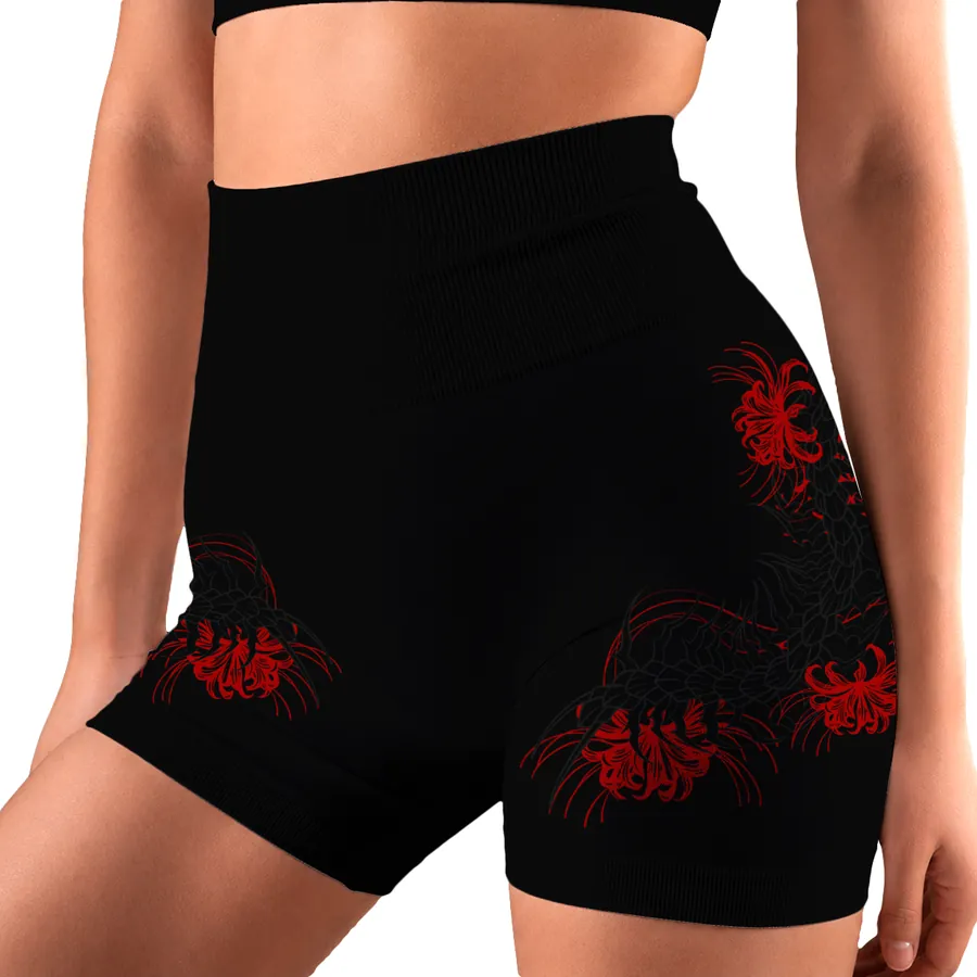 Short taille haute femme Kaneki Tokyo Ghoul — Tokyo Ghoul SENKYRA SAMA, vue 1