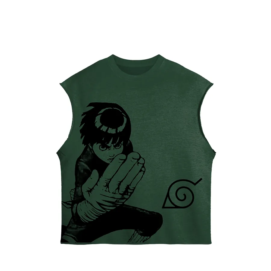 T-shirt sans manches Rock Lee Naruto — Naruto SENKYRA SAMA, vue 1