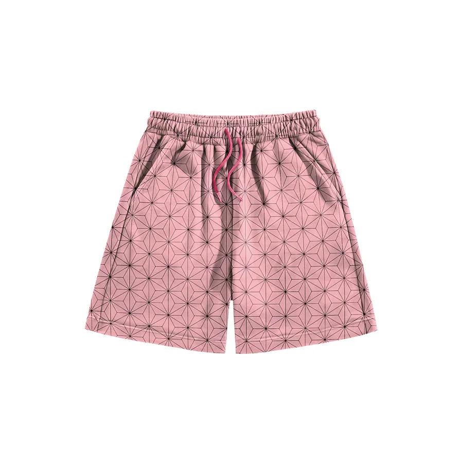 Short en coton Nezuko Demon Slayer — Demon Slayer SENKYRA SAMA, vue 1