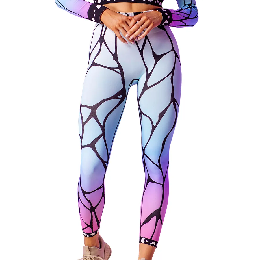 Legging femme Shinobu Demon Slayer — Demon Slayer SENKYRA SAMA, vue 1