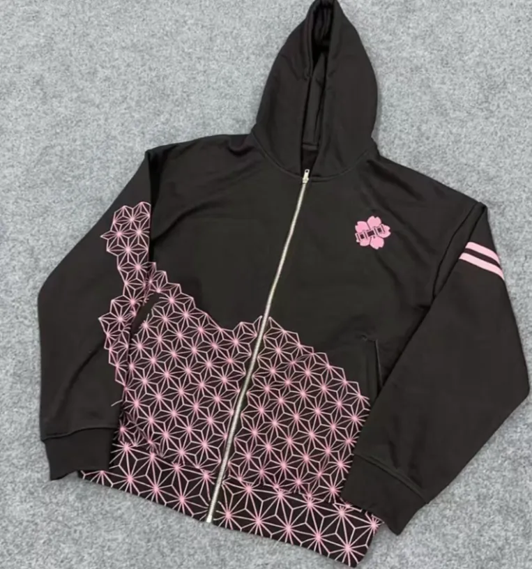 Sweat zippé Nezuko Demon Slayer — Demon Slayer SENKYRA SAMA, vue 1