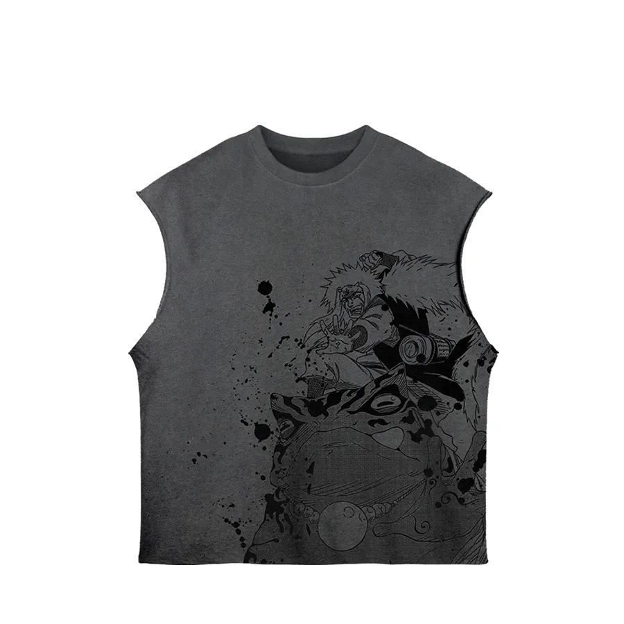 T-shirt sans manches Jiraiya Naruto — Naruto SENKYRA SAMA, vue 1