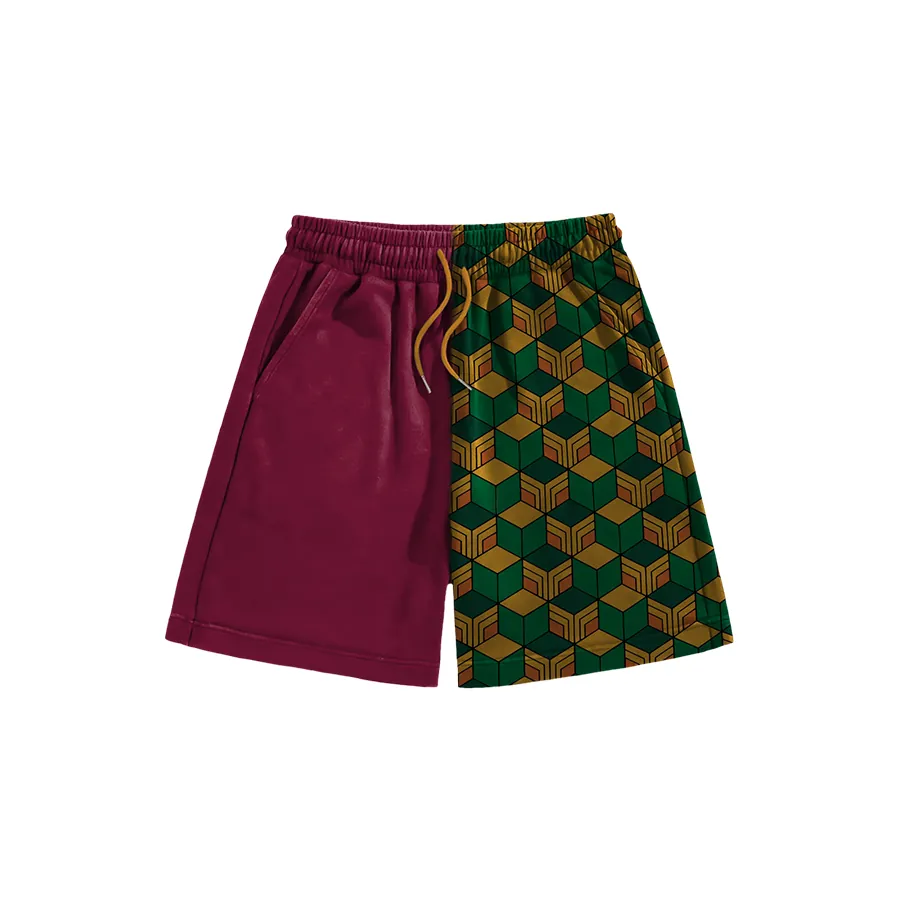 Short en coton Giyu Tomioka Demon Slayer — Demon Slayer SENKYRA SAMA, vue 1