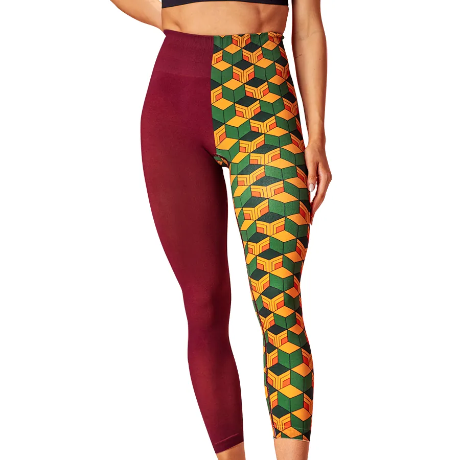 Legging femme Giyu Tomioka Demon Slayer — Demon Slayer SENKYRA SAMA, vue 1