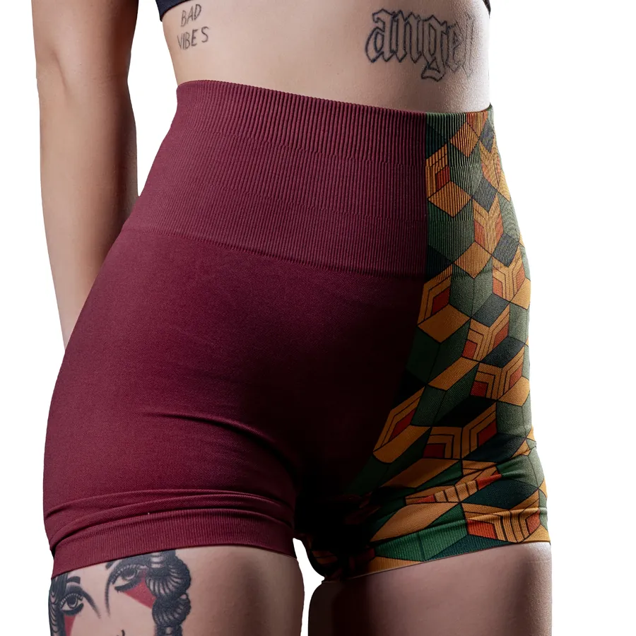 Short taille haute femme Giyu Tomioka Demon Slayer — Demon Slayer SENKYRA SAMA, vue 1