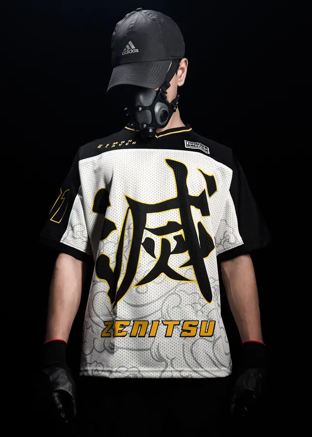 Maillot Zenitsu Demon Slayer — Demon Slayer SENKYRA SAMA, vue 1